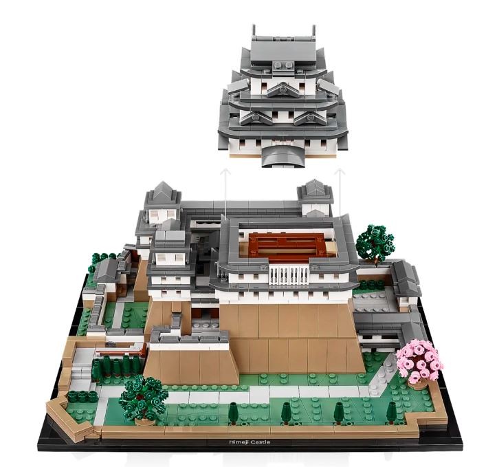 Gradbeni bloki Architecture 21060 - Japonski grad Himeji 6
