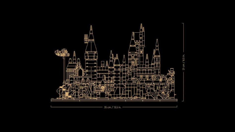 Gradbeni bloki Harry Potter 76419 - Grad Hogwarts in okolica 6