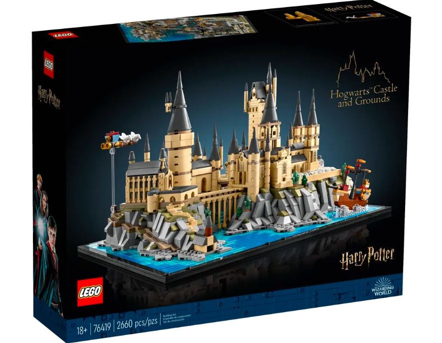 Gradbeni bloki Harry Potter 76419 - Grad Hogwarts in okolica