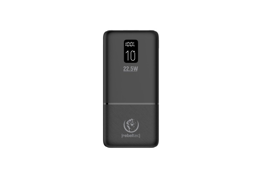 Powerbank 10.000mAh z LCD zaslonom, PD 22,5W 2