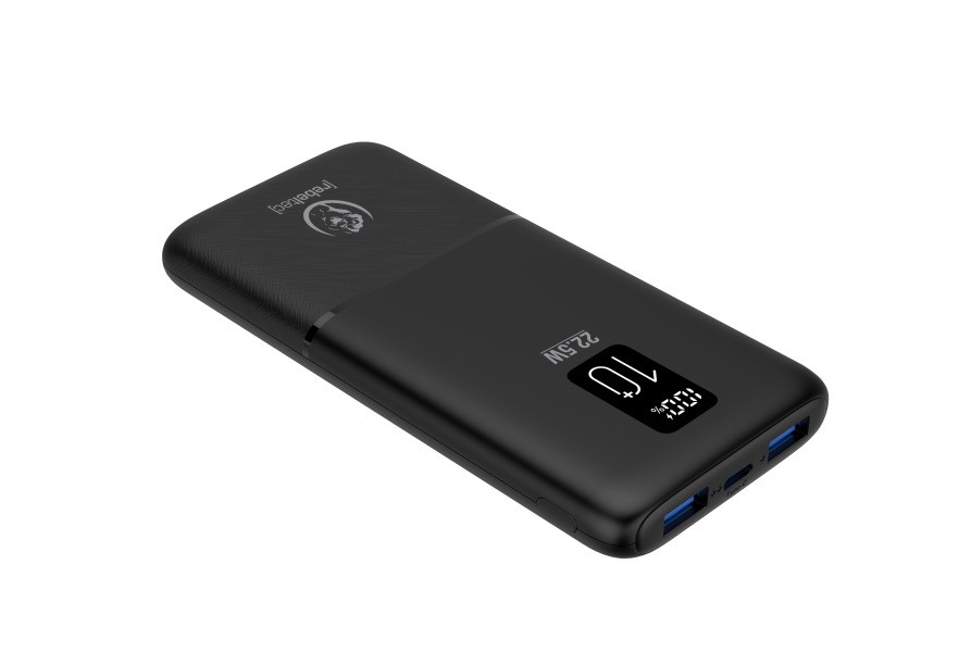 Powerbank 10.000mAh z LCD zaslonom, PD 22,5W 3