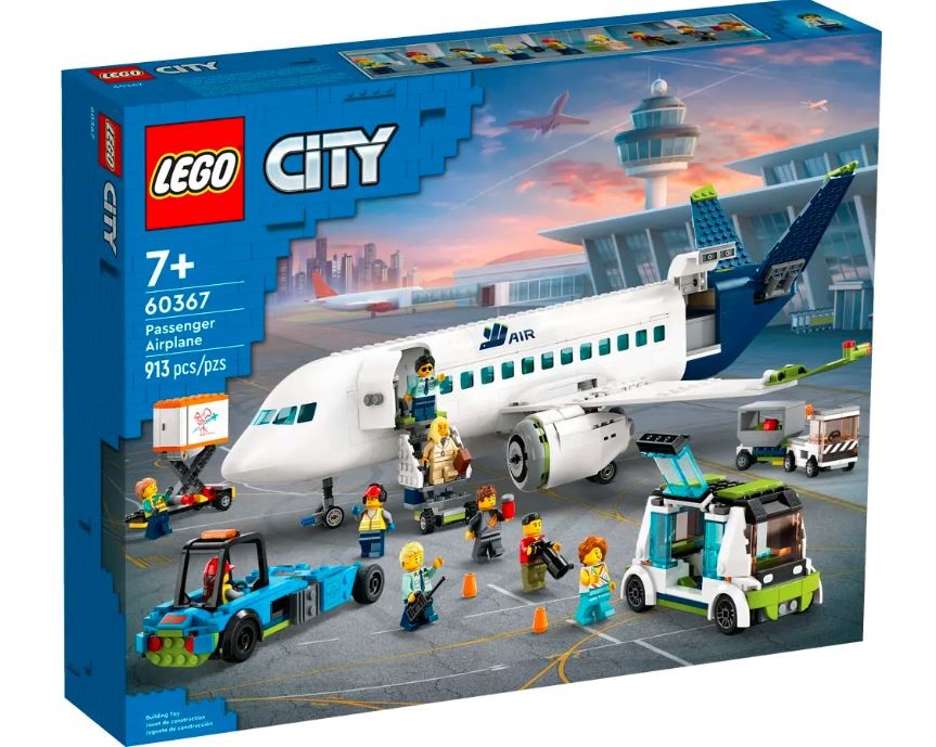 LEGO City 60367 Potniško letalo