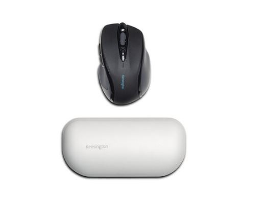 Ergonomski naslon za zapestje s podlogo za miško, siv 3