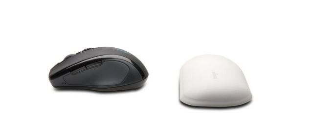 Ergonomski naslon za zapestje s podlogo za miško, siv 4