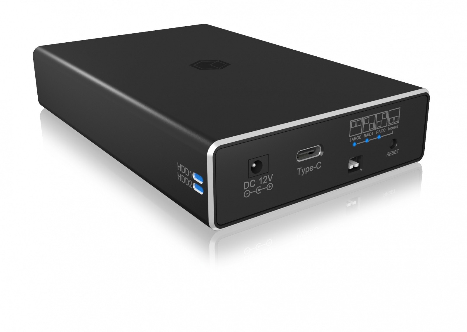 Zunanje ohišje za 2,5" SATA HDD/SSD s funkcijo RAID