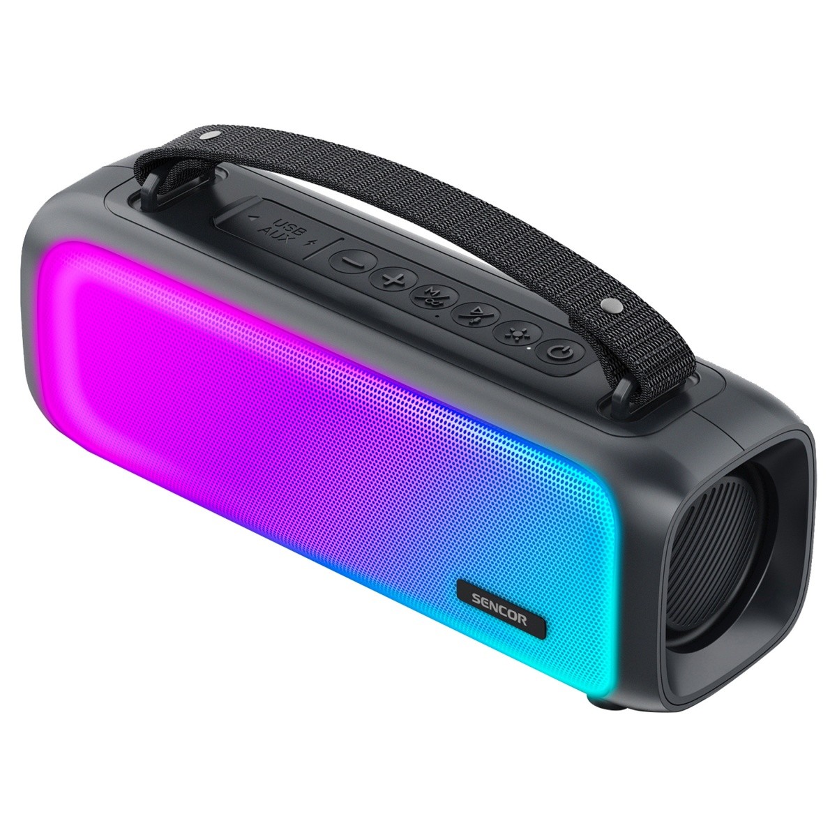 Bluetooth zvočnik z radiem SSS 3000 KIDS, 16W, LED panel