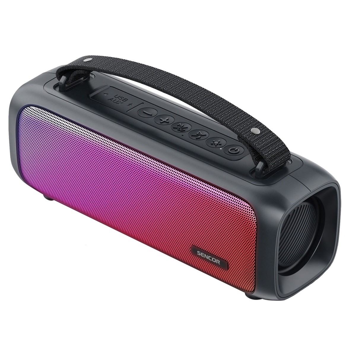 Bluetooth zvočnik z radiem SSS 3000 KIDS, 16W, LED panel 2