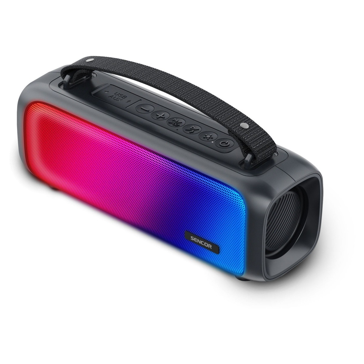Bluetooth zvočnik z radiem SSS 3000 KIDS, 16W, LED panel 6