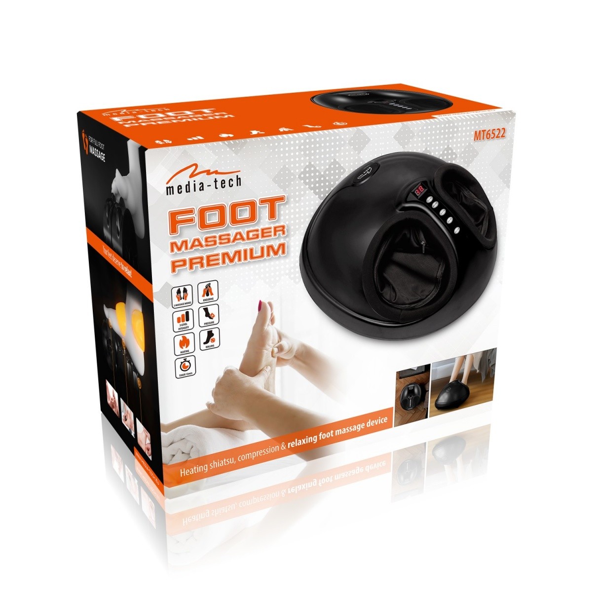 Masažer za stopala FOOT MASSAGER PREMIUM MT6522 5