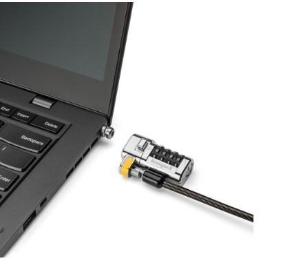 Zaklep za prenosnik ClickSafe 3-v-1, T-bar, Nano, Wedge 4