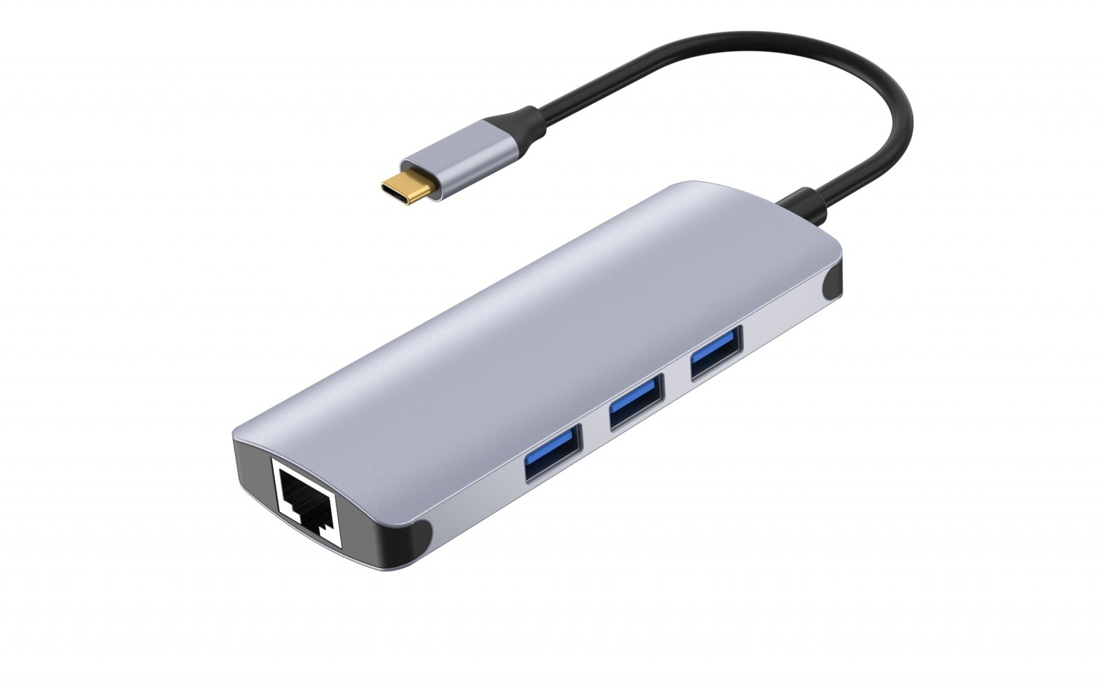 iBOX IUH3RJ4K USB HUB/LAN postaja