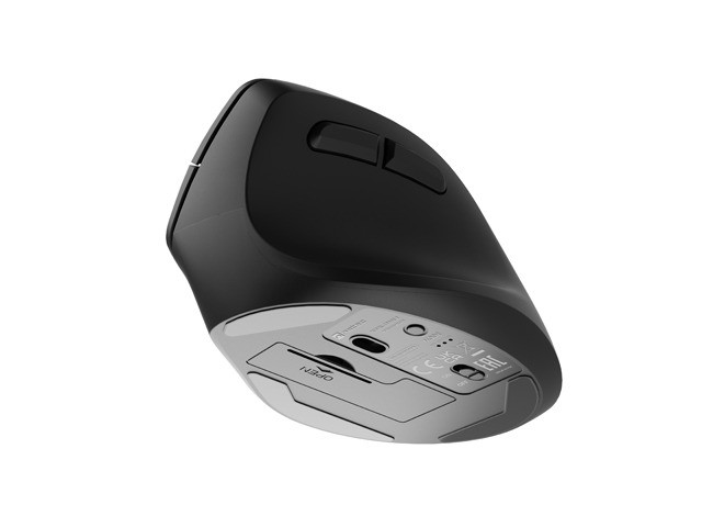 Natec Crake 2 vertikalna miška, Bluetooth 5.2 + 2.4GHz 5