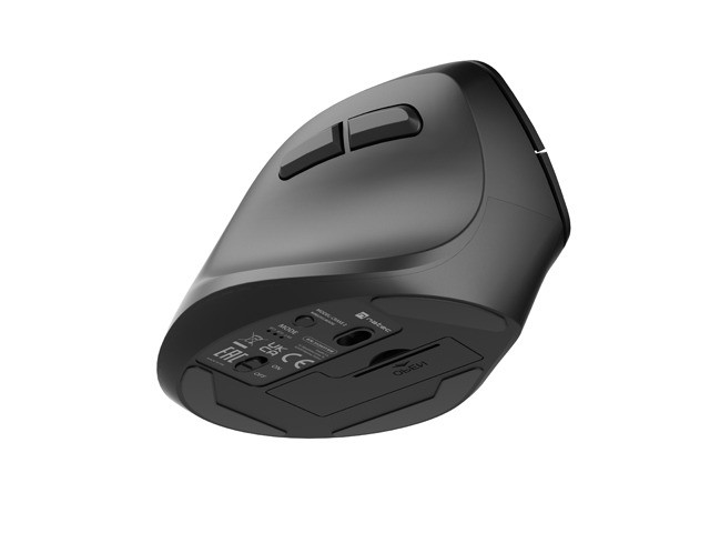 Natec Crake 2 vertikalna miška za levoroke, Bluetooth 5.2 + 2.4GHz 8