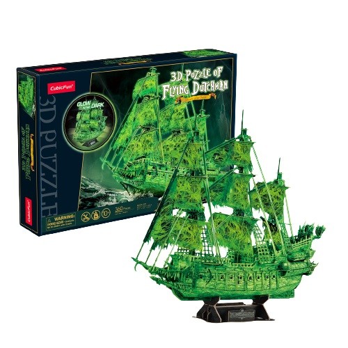 Cubic Fun 3D sestavljanka - leteči Holandez, sveti v temi 4