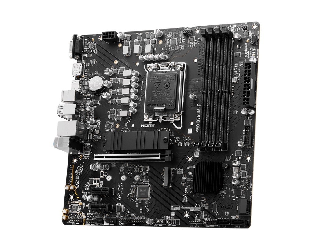 Matična plošča PRO B760M-P s1700 4DDR5 3