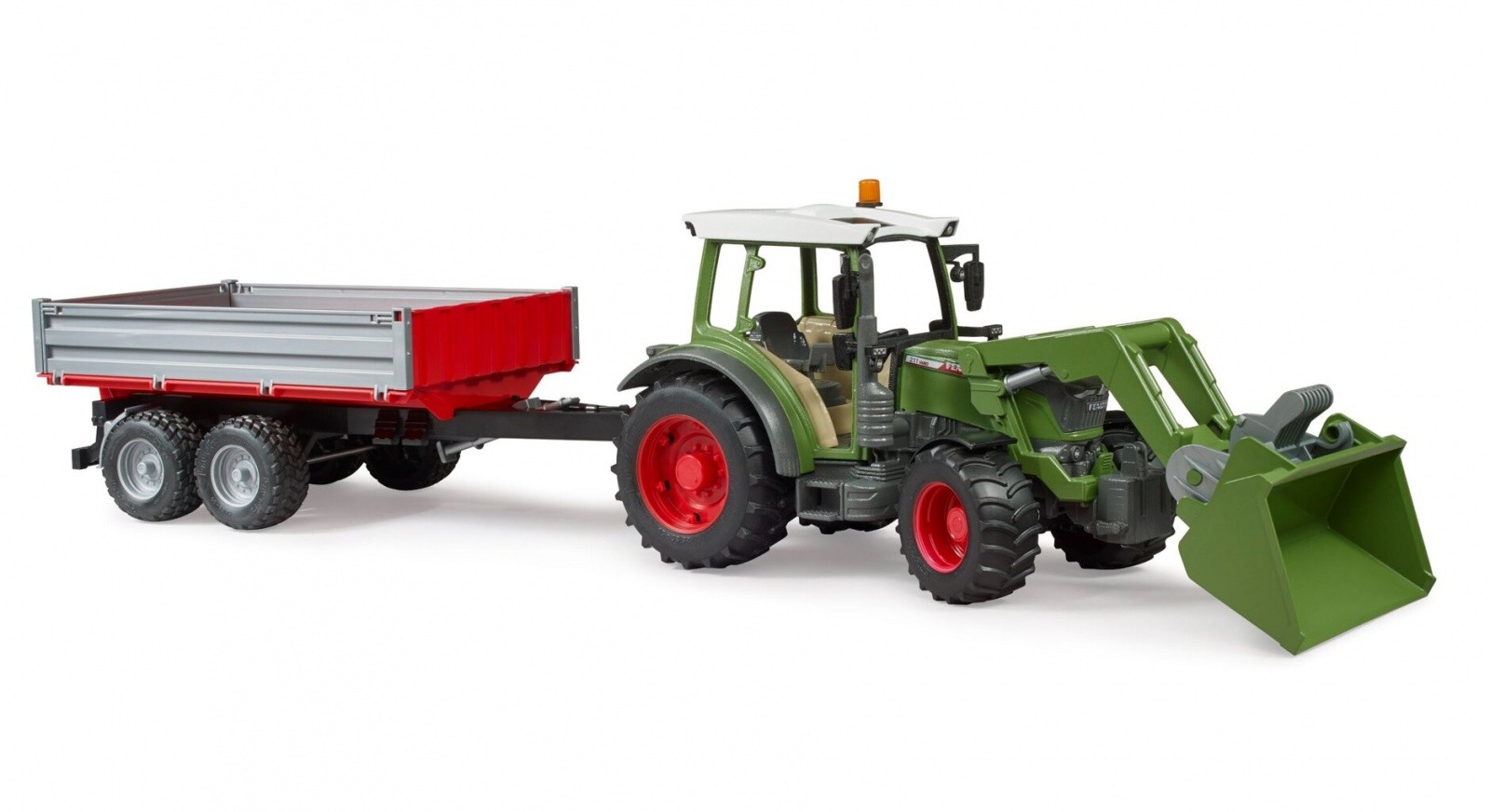 Traktor Fendt Vario 211 z čelno hidravlično dvigalko in kiperjem 2