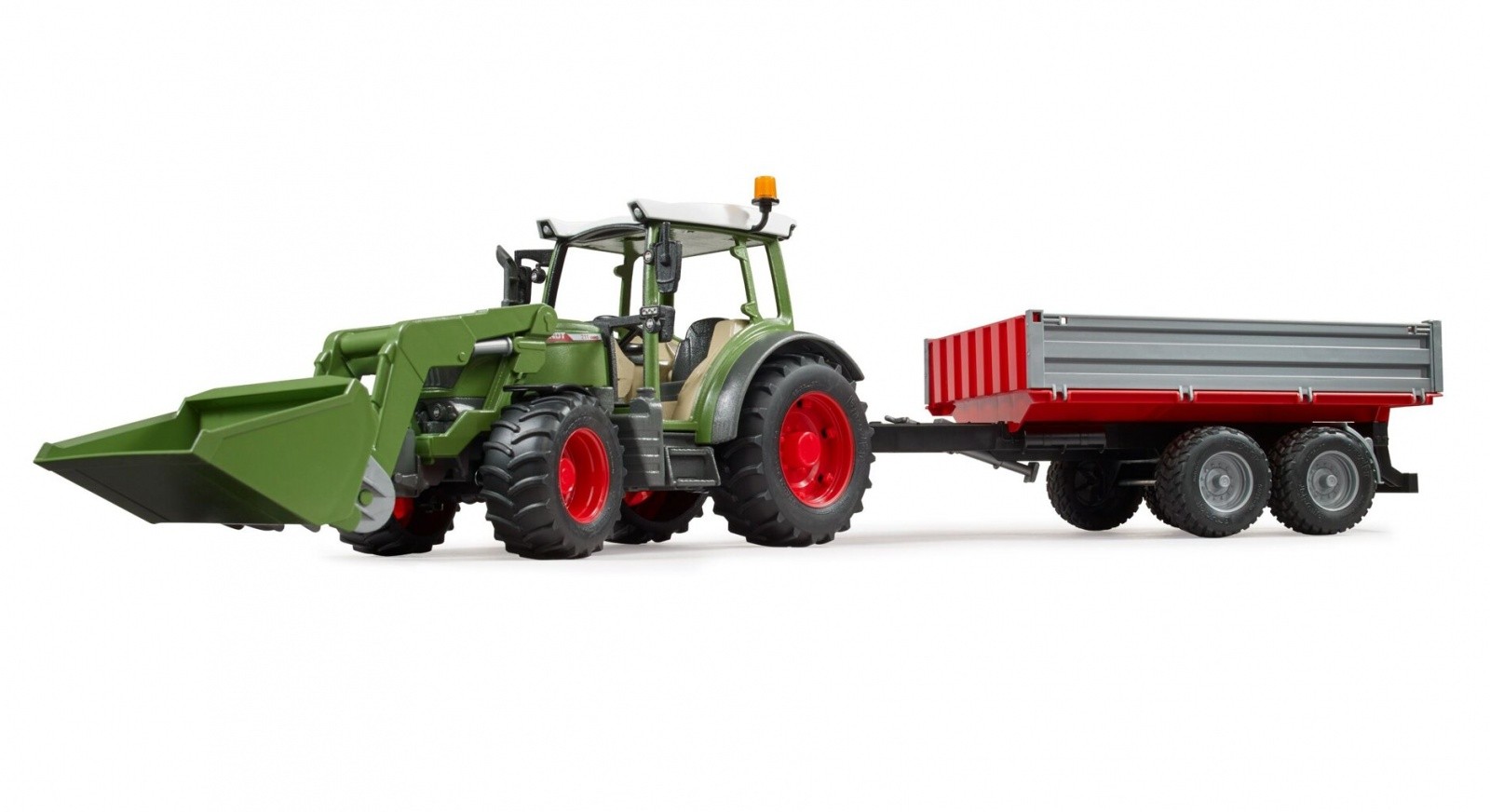 Traktor Fendt Vario 211 z čelno hidravlično dvigalko in kiperjem 3