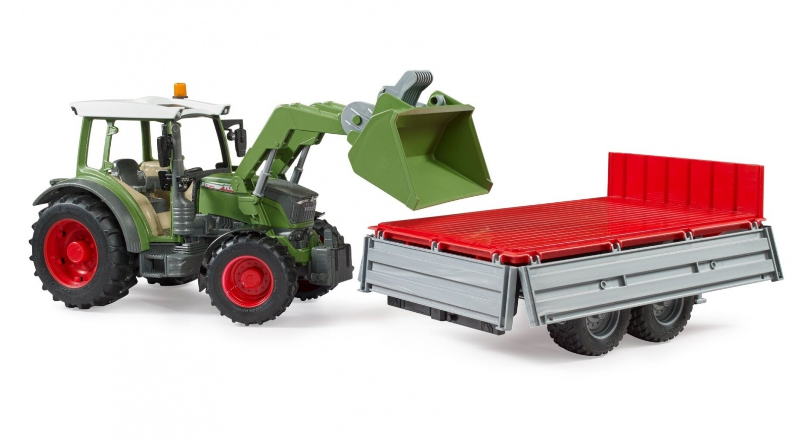Traktor Fendt Vario 211 z čelno hidravlično dvigalko in kiperjem 7