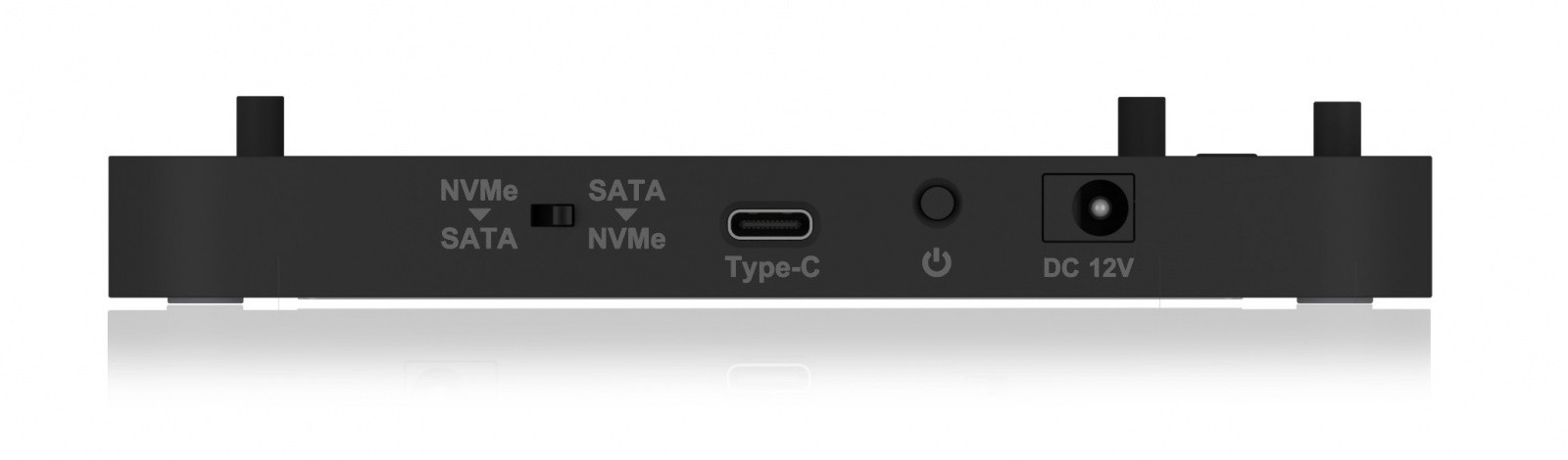 Dlesna postaja IB-2915MSCL-C31 za M.2 NVMe/SATA SSD/HDD 4
