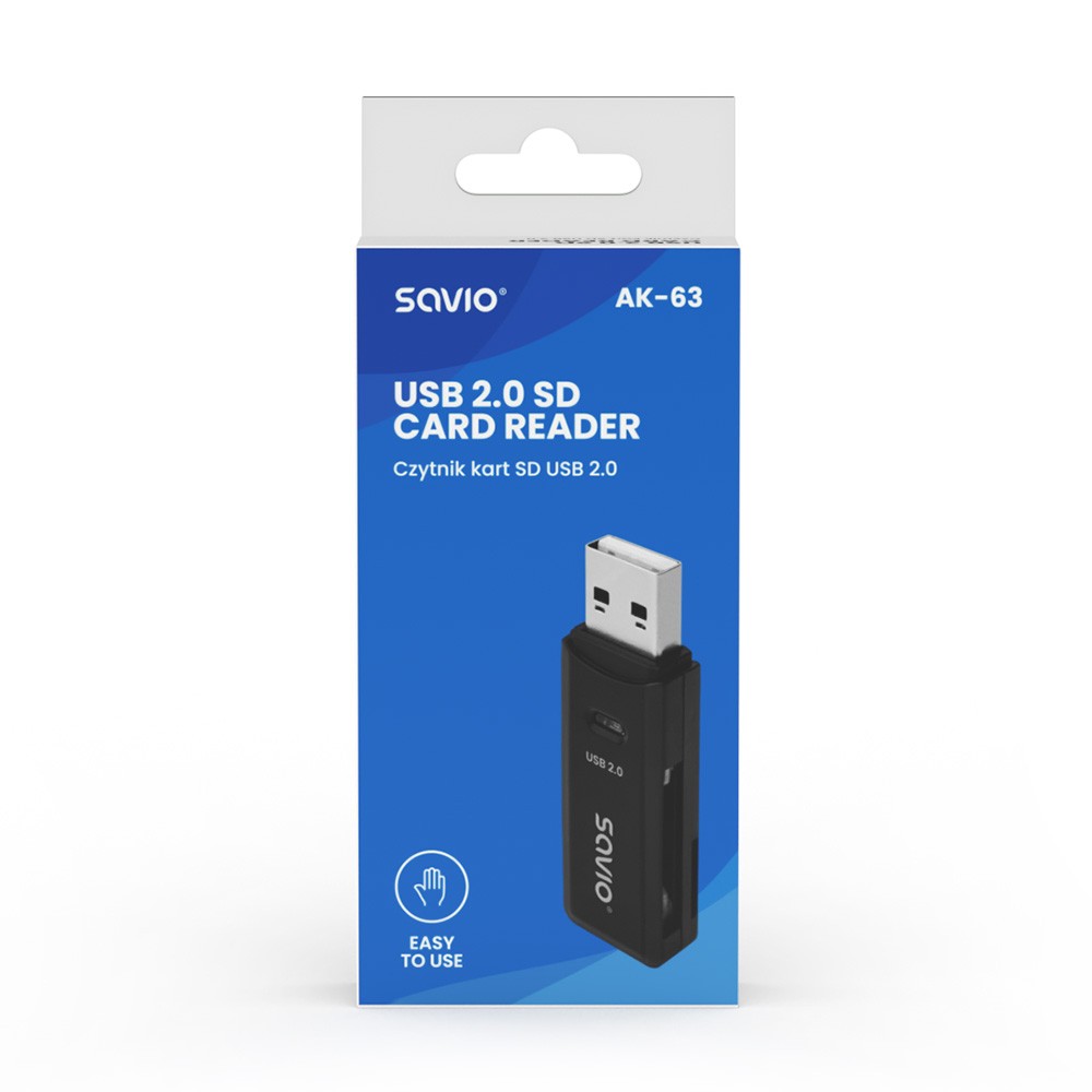 Bralnik kartic SD, USB 2.0 3