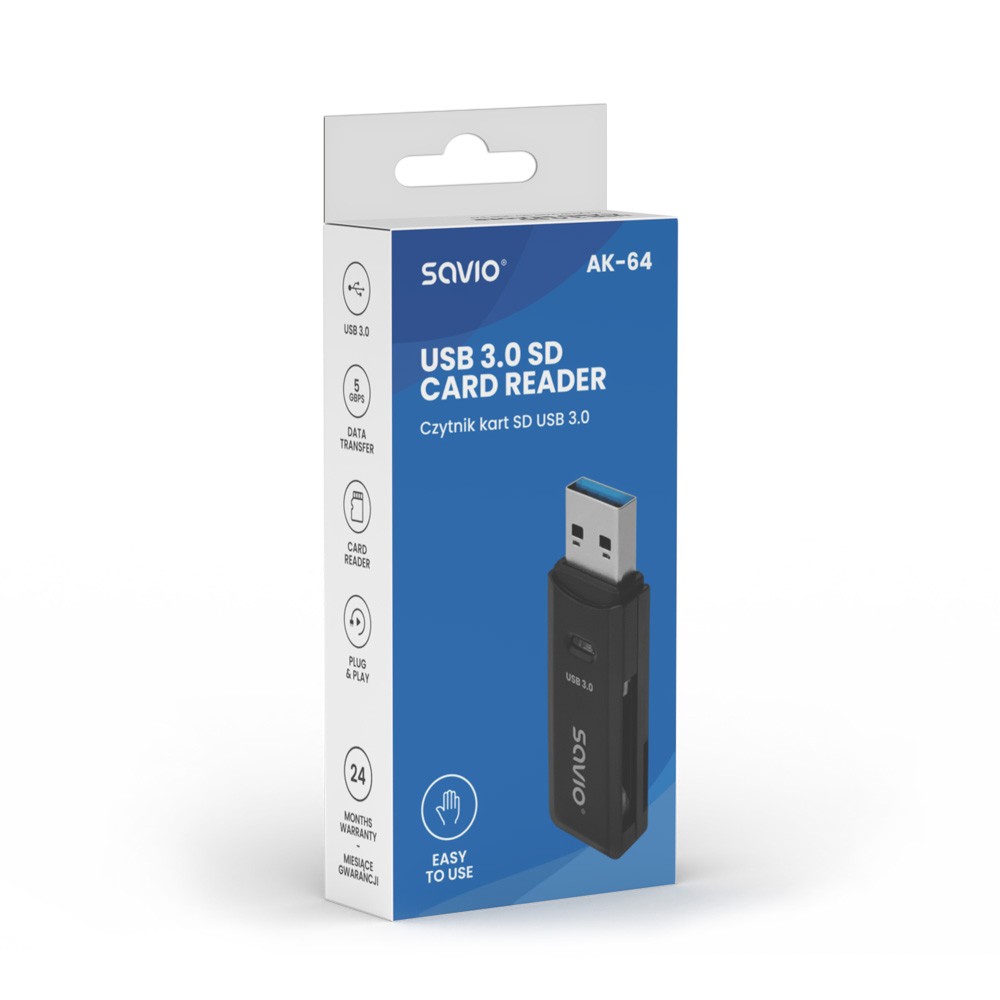 Bralnik kartic SD, USB 3.0 4