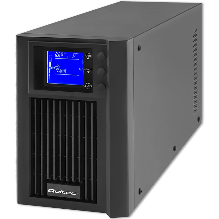 UPS On-line 2kVA Pure Sine Wave, 1.6kW, LCD, USB