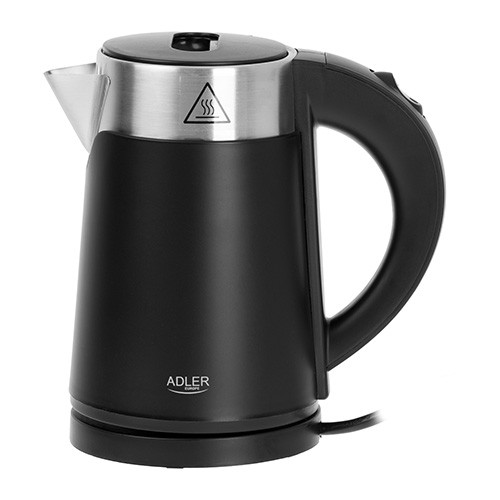 Adler AD 1372 električni kuhalnik vode 0,6l - črn