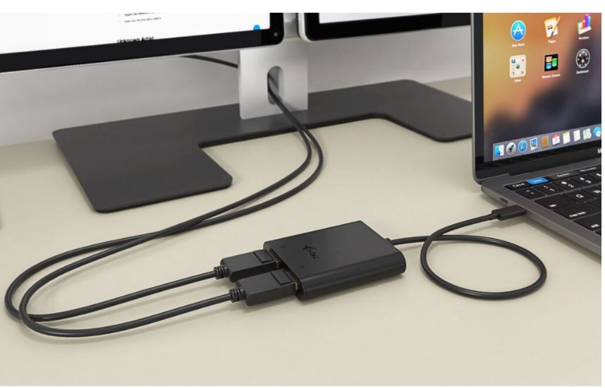 USB-C Docking Station Dual 4K/60Hz, adapter za video DP 5