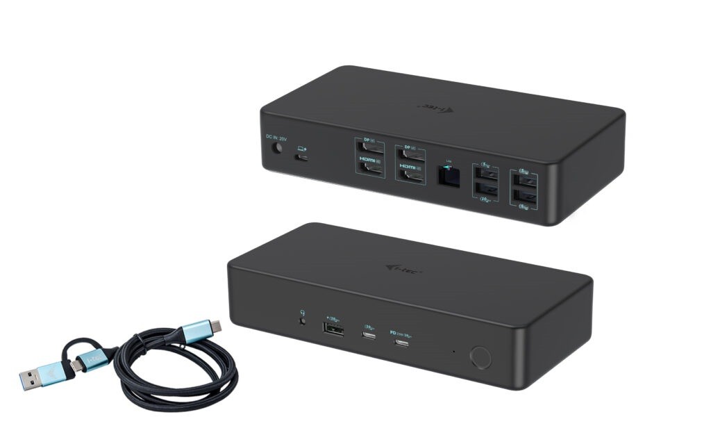 i-tec Pro Dual 4K Docking Station USB-C/Thunderbolt 3 + 100W PD 2