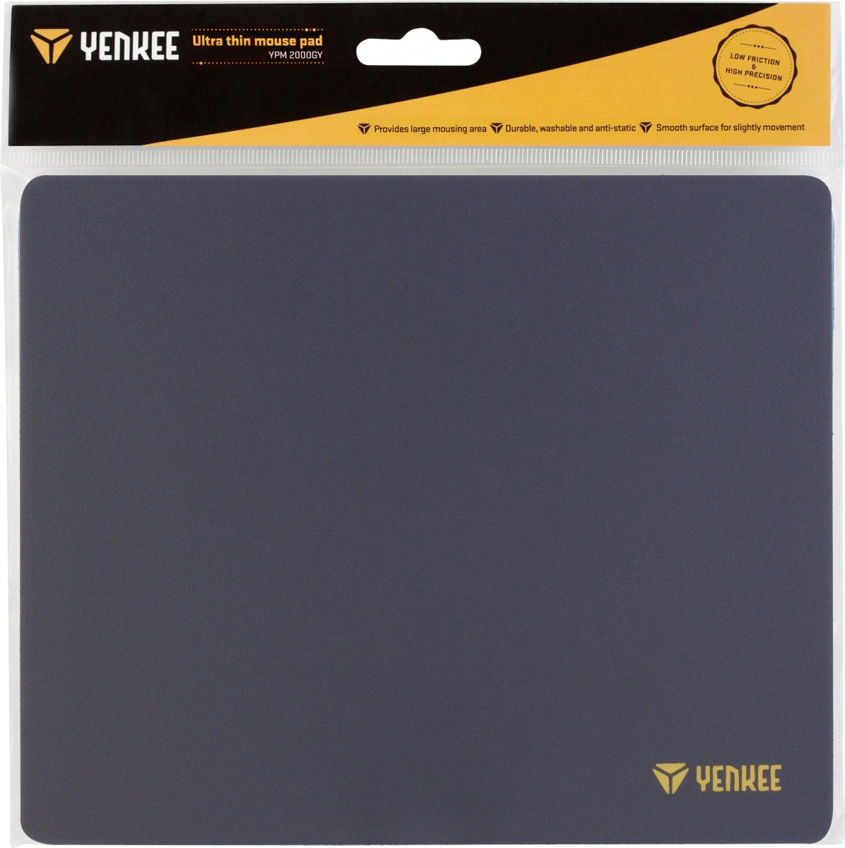 Podloga za miško YPM 2000GY 220x180x0,3mm 3