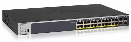 Netgear GS728TPP Smart Switch, 24xGE PoE+, 4xSFP 2