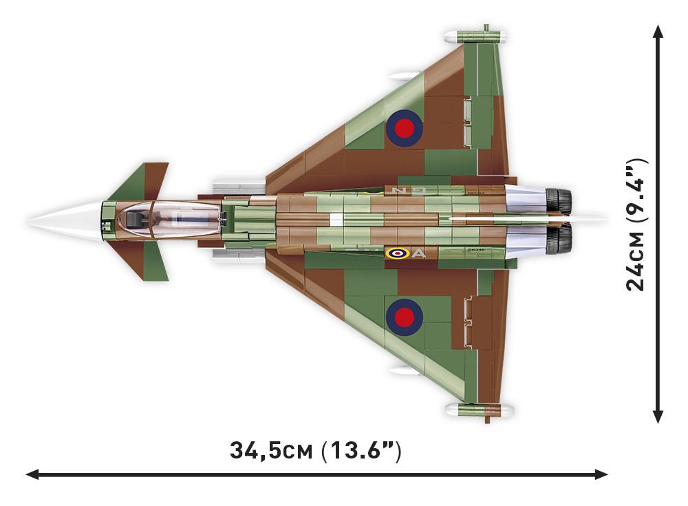 Gradbeni bloki Eurofighter Typhoon FGR4 8