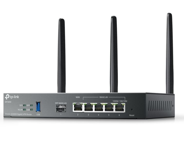 TP-LINK AX3000 VPN usmerjevalnik Gigabit ER706W 3