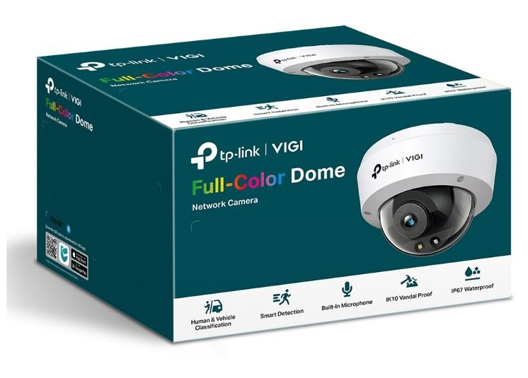 TP-Link VIGI C250 (2.8 mm) 5MP Full-Color Dome omrežna kamera 3