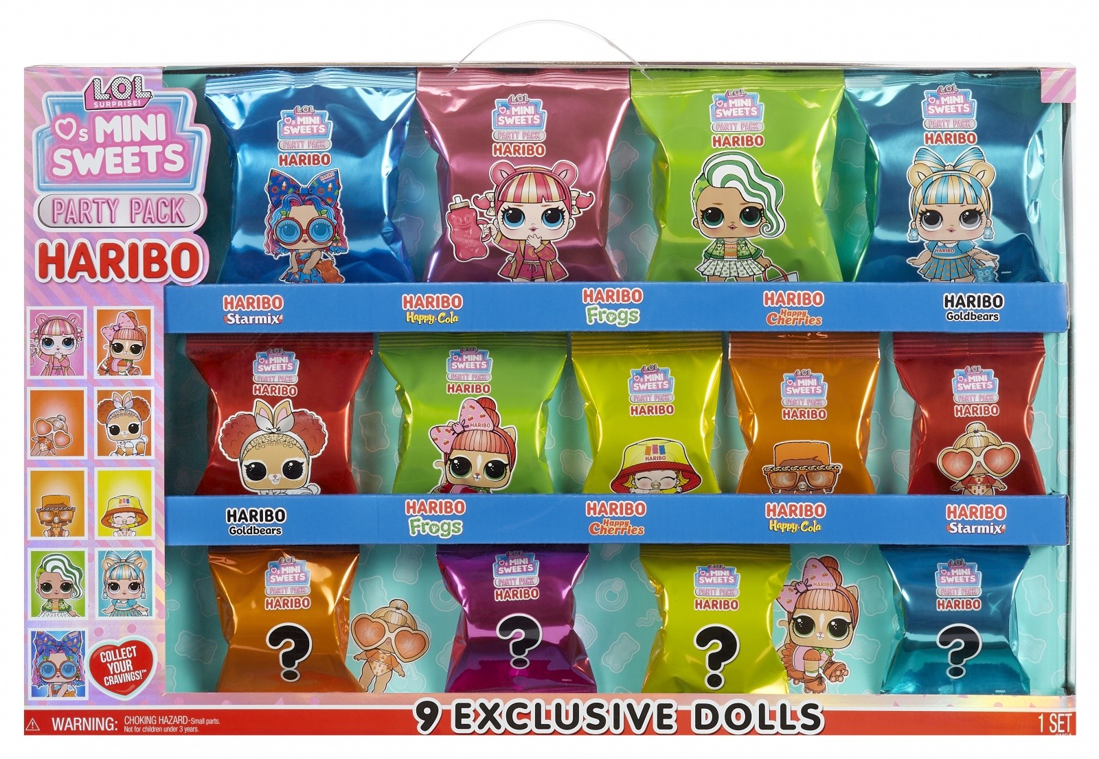 LOL Surprise Loves Mini Sweets X HARIBO set za zabavo