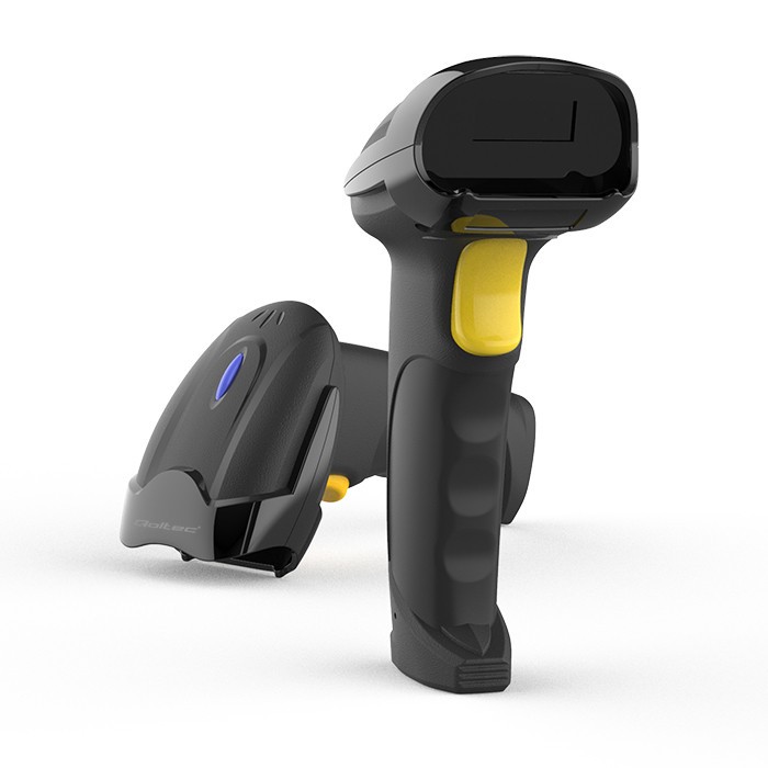 Qoltec Brezžični čitalnik črtne kode 1D | 2D | 2.4GHz 2