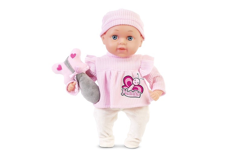 Lutka Natalia 'baby' 33 cm z igračko 2