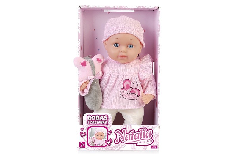 Lutka Natalia 'baby' 33 cm z igračko 6