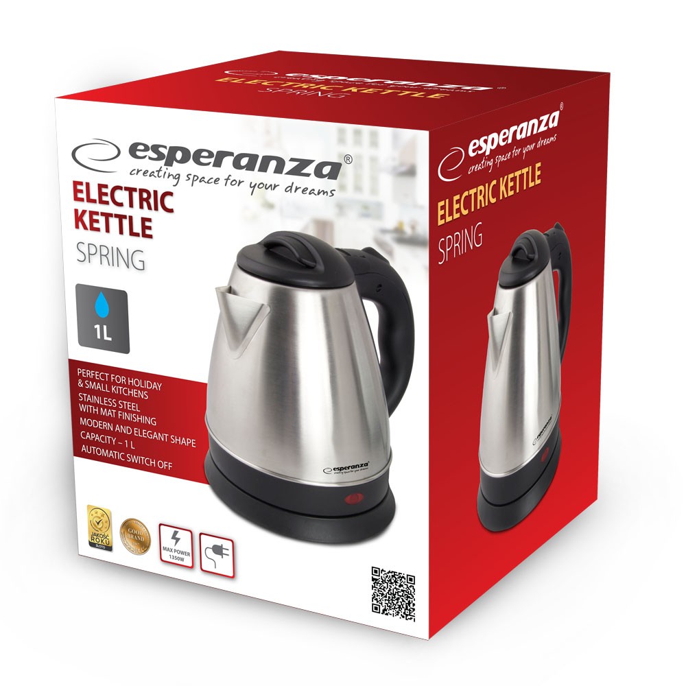Esperanza električni kuhalnik Spring 1.0L 2