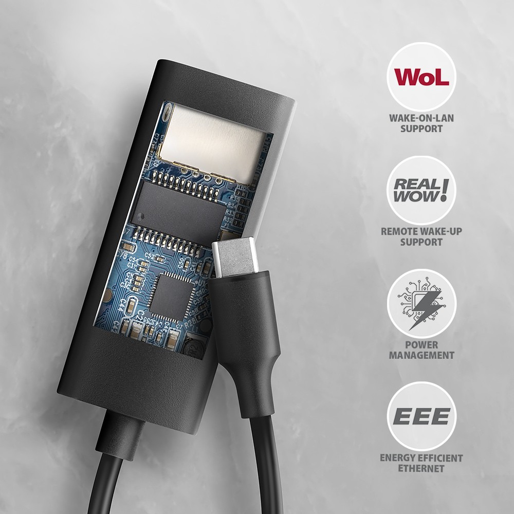 Mrežna kartica ADE-ARC, Gigabit Ethernet, USB-C 3.2 5