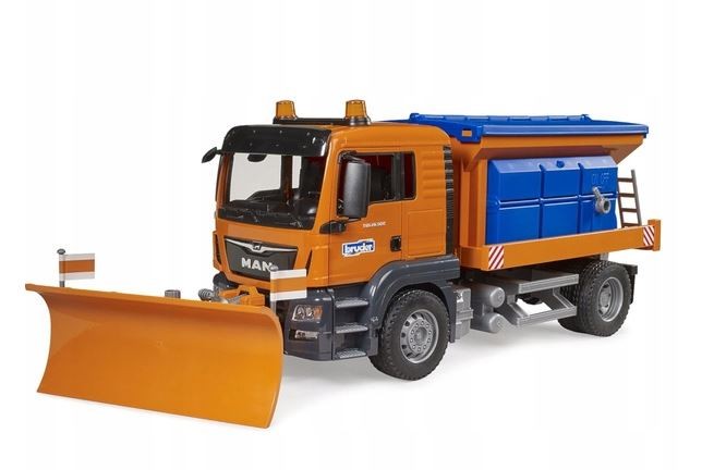 Model tovornjaka MAN TGS s plugom za sneg