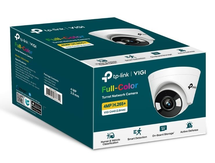 TP-LINK VIGI C450 mrežna kamera (4mm) 5MP Full-Color 3