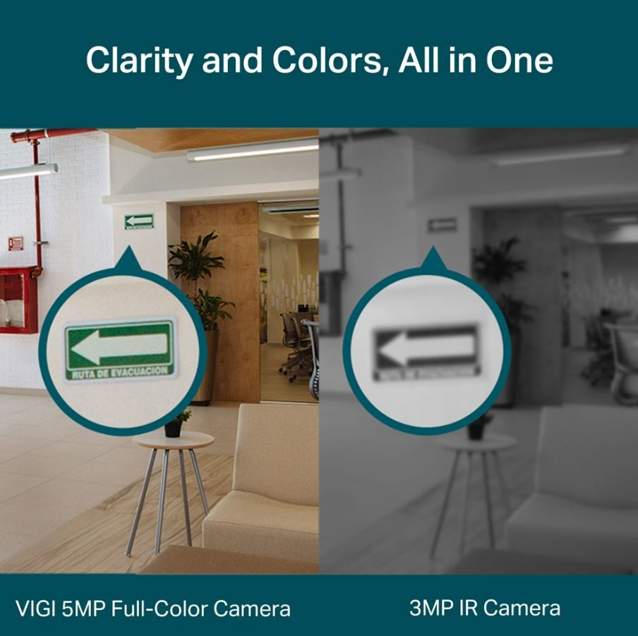 TP-LINK VIGI C450 mrežna kamera (4mm) 5MP Full-Color 8