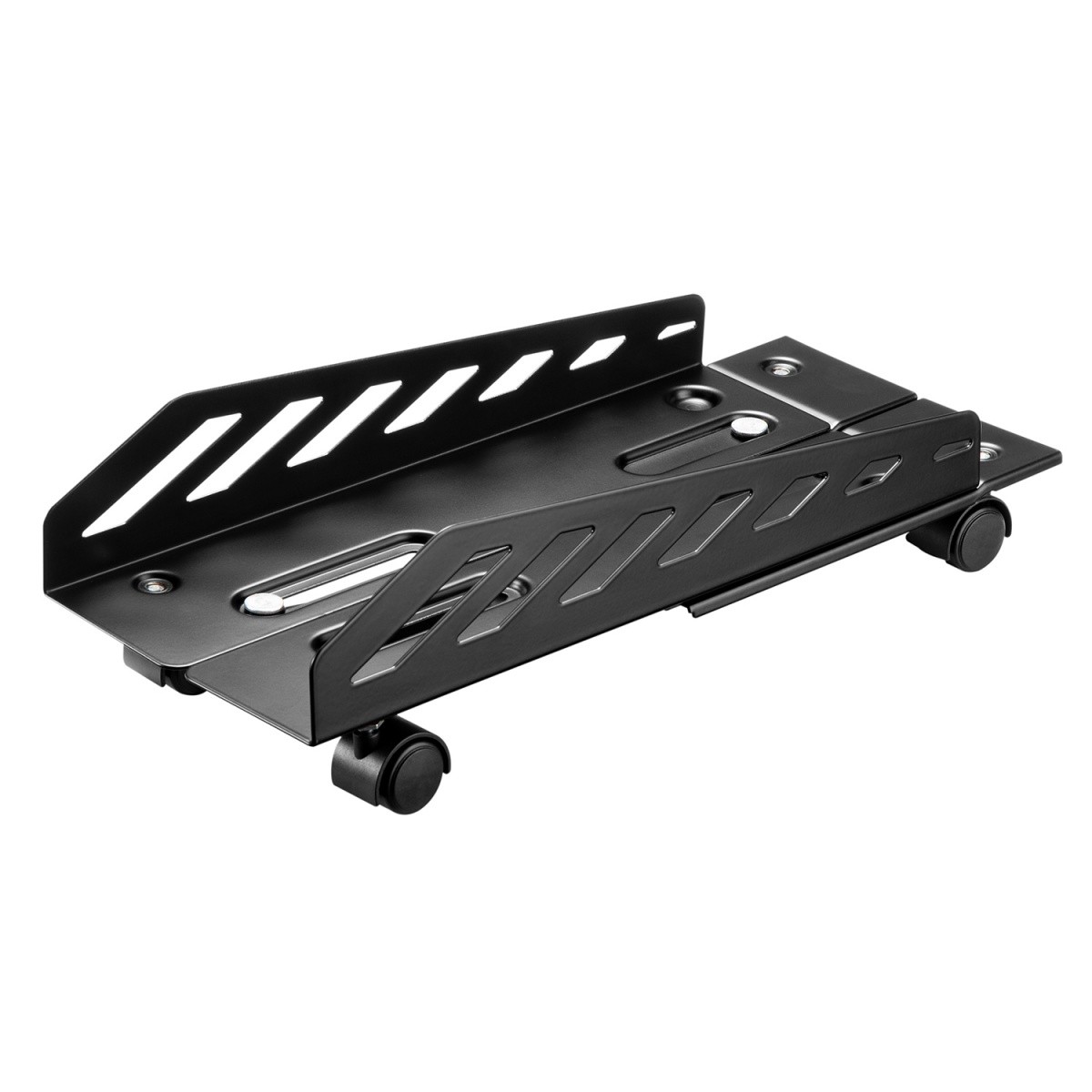 Podstavek/voziček za PC ohišje NanoRS RS480 s kolesi (do 25kg) črn 2