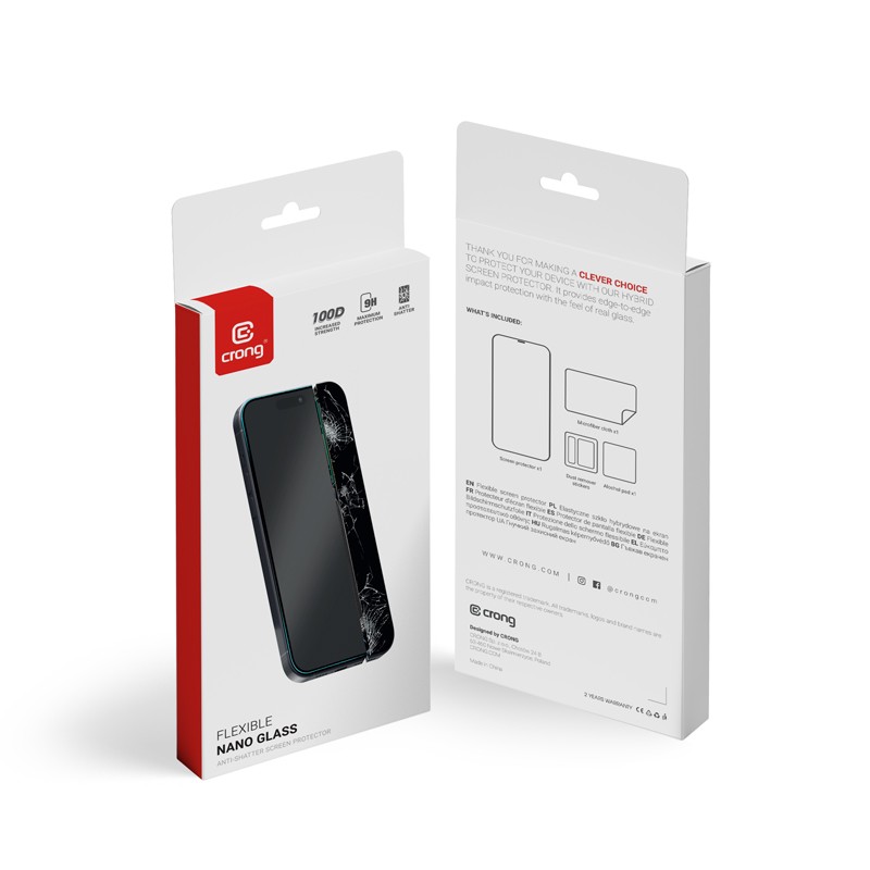 Neuničljivo Nano Glass za iPhone 16 / iPhone 15 2