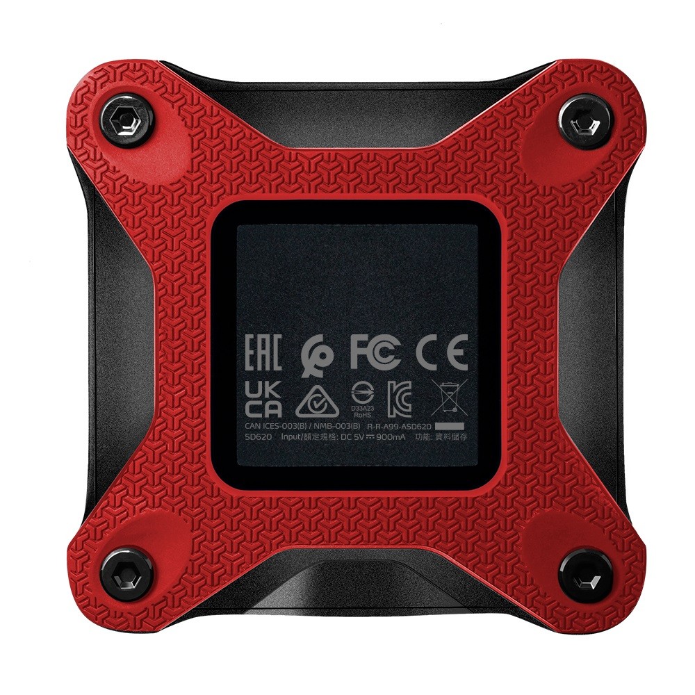 Zunanji SSD disk ADATA SD620 512GB, rdeči 7