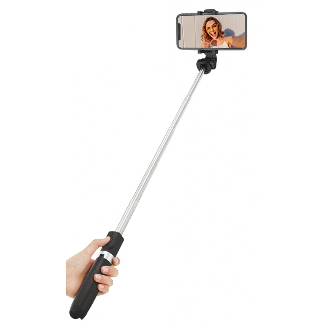 Media-Tech MT5542: Selfie palica in namizni stativ 2v1 s Bluetooth daljincem 2