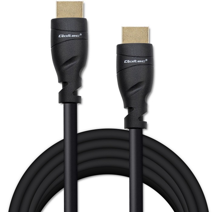 HDMI kabel v2.1 Ultra High Speed 8K, 60Hz, 26AWG, 5m, zlat 2