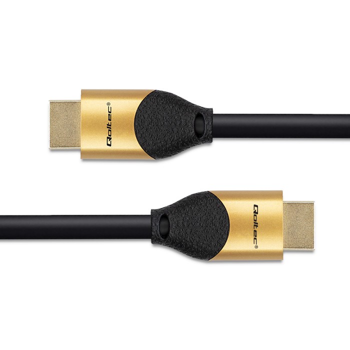 HDMI kabel v2.1 Ultra High Speed 8K, 60Hz, 28AWG, 2m, zlat 3