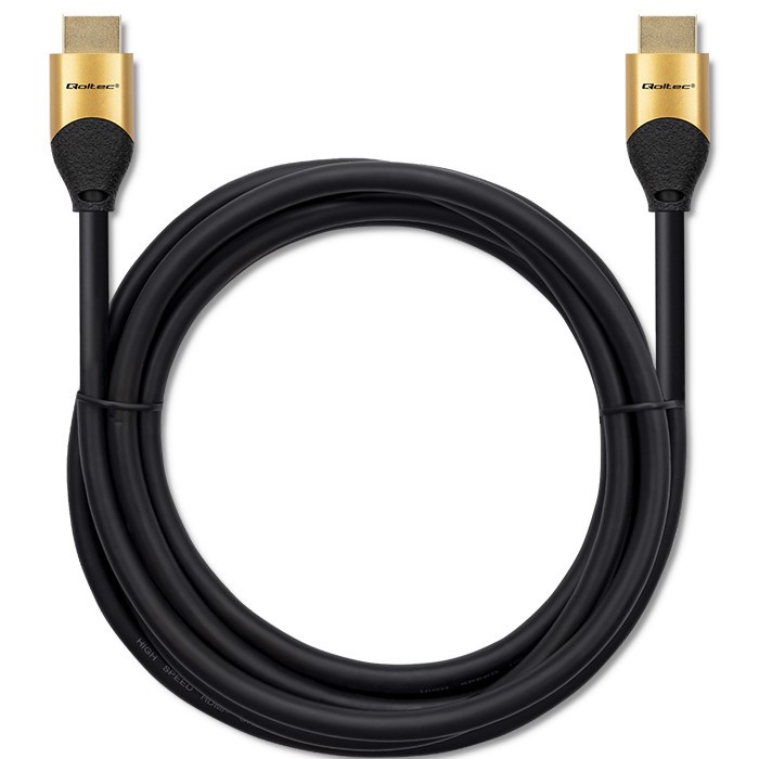 HDMI kabel v2.1 Ultra High Speed 8K, 60Hz, 26AWG, 5m, zlat 5